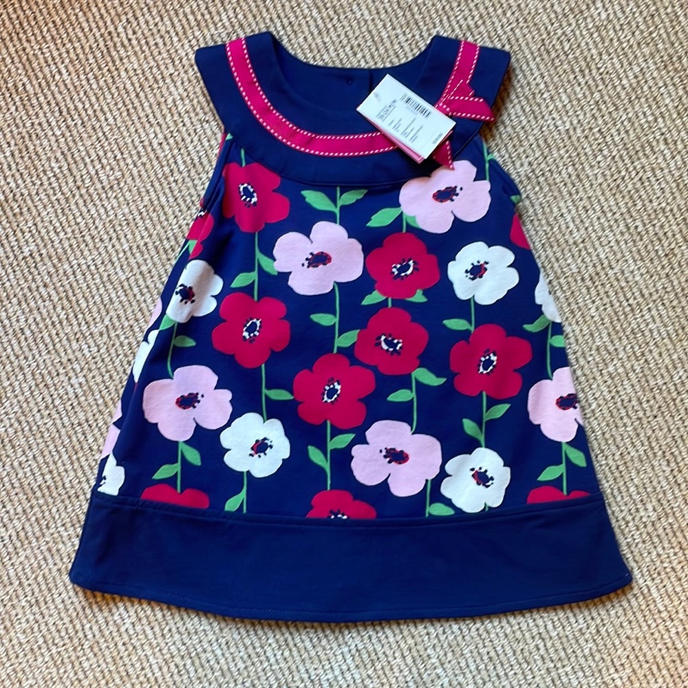 NWT Gymboree Preppy Puppy poppy flower 18-24 month dress
